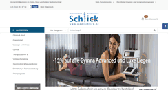 Desktop Screenshot of medischlick.de