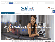 Tablet Screenshot of medischlick.de